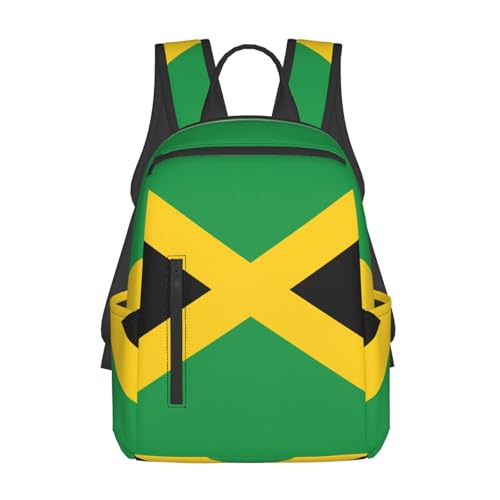 Sac à dos randonnée voyage imprimé Jamaïque léger et résistant pour homme et femme
