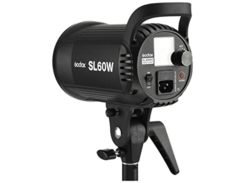 Iluminador Luz Contínua Led Godox Sl60w 5600k Super Potente