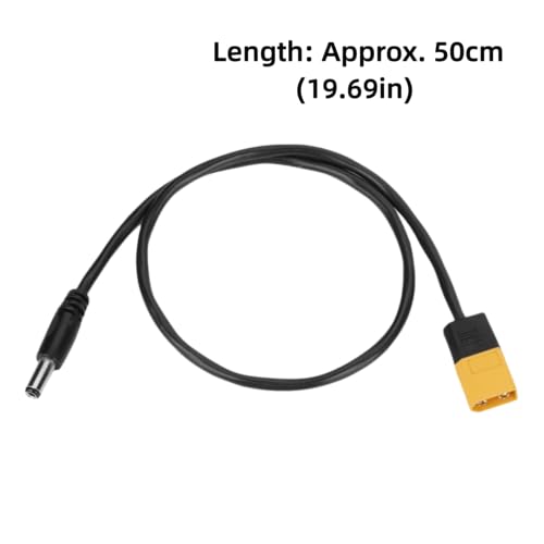 Câble XT60 mâle vers DC 5.5mm résistant à la haute température - 5