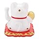 Chinese Lucky Cat, Winkekatze Chinese Waving Cat Solar Powered Waving Cat, Winkekatze Solarbetriebene Waving Arm Lucky Cat Waving Chinese Cat Waving Arm Fortune Wealth Welcoming Cat Home Car Decor