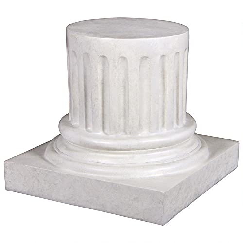 Design Toscano NE200053 Pedestal, Medium, Antique Stone