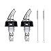 DHWEKU 2 Stück 2 cl/4cl Dosier Flaschenausgießer, Dosierhilfe Bottle,Pourers Dispenser,Bar Portionierer,Pour Spouts Shot,Spirituosen dosierhilfe, Dosierhilfe Ausgiesser Für Wein,Schnaps,Cocktails pour günstig Kaufen-DHWEKU 2 Stück 2 cl/4cl Dosier Flaschenausgießer, Dosierhilfe Bottle,Pourers Dispenser,Bar Portionierer,Pour Spouts Shot,Spirituosen dosierhilfe, Dosierhilfe Ausgiesser Für Wein,Schnaps,Cocktails