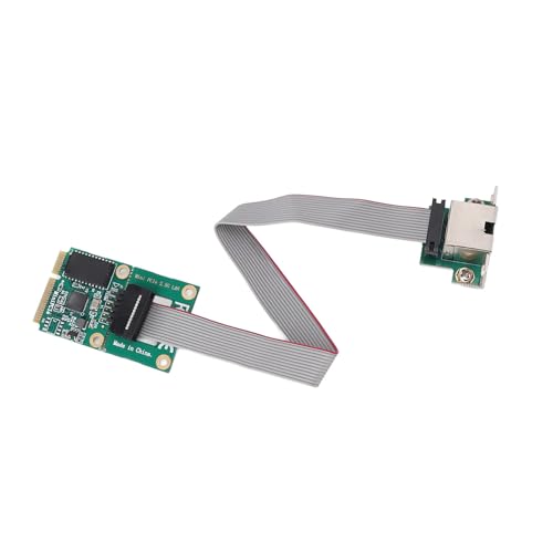 SUNGOOYUE Mini PCIE Tarjeta de Red, Adaptador Ethernet de Alta Velocidad 2.5G con Puerto RJ45 para Escritorio, Workstation y Servidor miniatura 4
