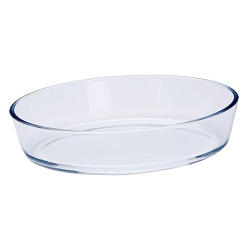BEBEMOKO 1 Pieza Vidrio Borosilicato Resistente Calor para Cocción y Servicio para Celebraciones y Cumpleaños