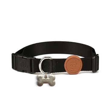 Toh Coleira Avulsa Com Tag Id Preto G