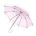 YOURPAI Mini Parapluie, Mini Parapluie coloré vêtements de Pluie pour Blythe poupée américaine 18 Pouces Accessoires de poupée bébé Accessoires de Photographie Enfants ToyPink