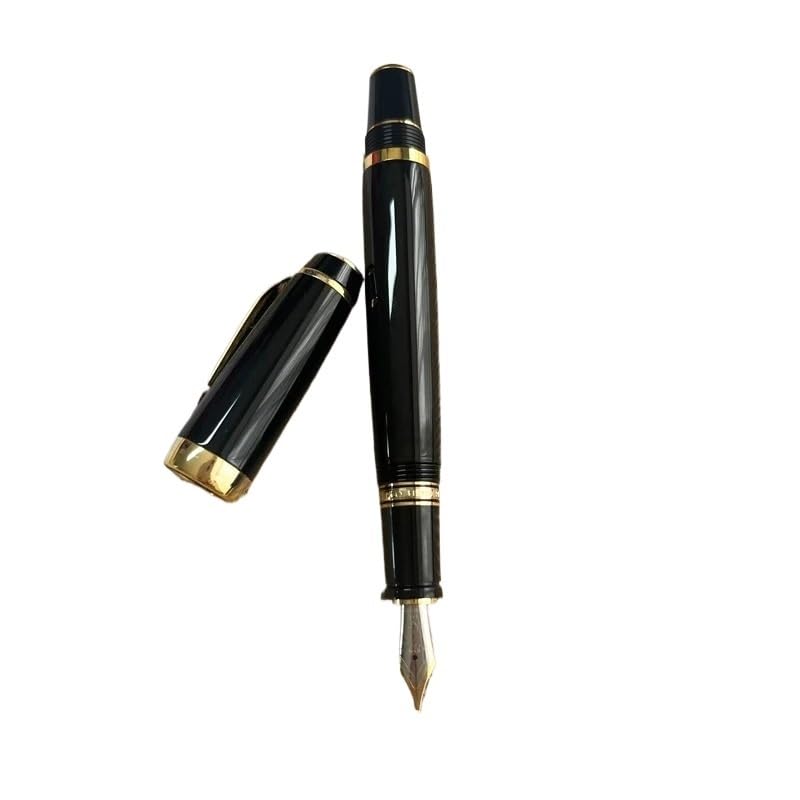 Stylo-plume de poche à pointe rétractable anti-fuite avec pince diamant