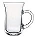 Pasabahce 55411 Keyif Turkish Tea Glasses with Handle, 145 ml, Glass, Transparent, Pack of 6