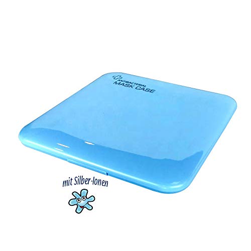 Infimedix Case - Caja protectora antibacteriana, color azul