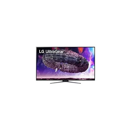LG 48GQ900-B 48” Ultragear UHD OLED Gaming Monitor with Anti-Glare, 1.5M : 1 Contrast Ratio & DCI-P3 99% (Typ.) with HDR 10, .1ms (GtG) 120Hz Refresh Rate, HDMI 2.1