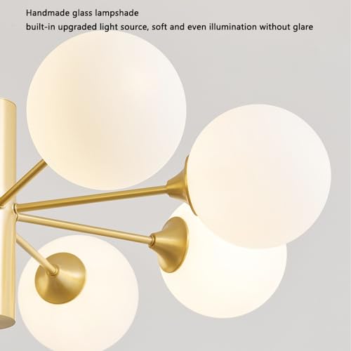 Suspension G9 variable pour corriger un manque de luminosité au salon
