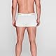 Calvin Klein Herren Boxershorts Low Rise Trunks aus Baumwolle mit Stretch, Weiß (White), L