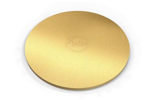 Sallys Cake Boards 12 mm Stärke, Ø 35 cm Aus stabilem leichten Karton mit lebensmittelecher...