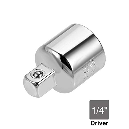 Uxcell 2 Pcs 3/8 Inch Drive (F) X 1/4 Inch (M) Socket Reducer For Ratchet Wrenches, Female To Male, Cr-V #TOP4