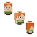 Minecraft Spinner Toys Series 2 – Alex, Magnetic & Stackable Fidget Spinner – Official Licensed Collectible by Just Toys LLC (2.5″) (Glow-in-The-Dark Creeper, Panda, Alex, Enderman, Pig)