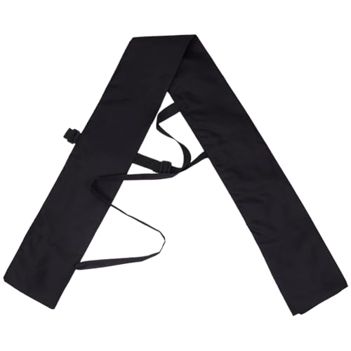 Image of GORGECRAFT Sword Carrying Bag Black Polyester Katana Ninja Sheath Cover Storage Holder Carry Case Bokken Bags with Adjustable Back Strap