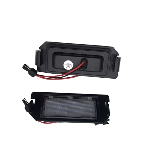 Luces matricula LED Hyundai Veloster y Tiburon con iluminación blanca intensa 3
