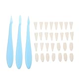 Genérico Set de 3 Esponjas Limpiadoras para Dibujo 30 Cabezales de...