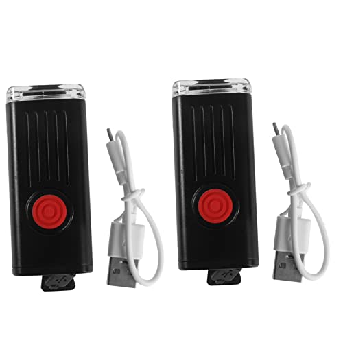 Abaodam Night Cycling Lights Bike Headlight 2 Pack Charging 3 Modes for Bike Riding Light
