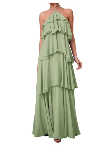 10 Best Garden Party Dresses That Will Turn Heads Outdoors 1 SOLY HUX Women's Flowy Maxi Dress