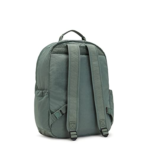 Image of Kipling Women's Seoul 15 inch Laptop Backpack, Durable, Roomy with Padded Shoulder Straps, Built-In Protective Sleeve