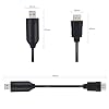 USB to HDMI Adapter with chip 4.92FT Cable,USB 3.0 & 2.0 to HDMI 1080P Video Audio Converter for PC, Laptop to Monitor,HDTV Support Android,XP/7/8/10,MAC OS