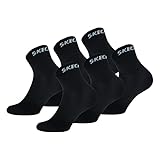 Calcetines de algodón suaves para todas las estaciones, ideales para uso diario en casa y también para diferentes actividades al aire libre como senderismo, ciclismo, senderismo, tenis.