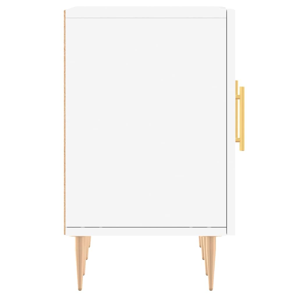 Mobile TV bianco, 150 x 30 x 50 cm, in legno