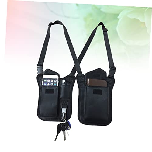 LIOOBO Bolsa De Ombro Escondida Nas Axilas Bolsa De Axila Capa De Chave Capa De Axila Pacote De Serv