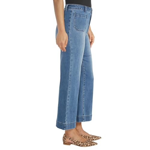 Masseys High-Rise Cropped Patch Pocket Jean2