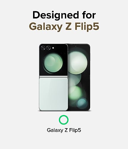 Image of Ringke Slim Compatible With Samsung Galaxy Z Flip 5 Case Back Cover Thin Soft-Feeling Coating Hard Pc With Non-Slip Grip Protective Phone Case For Samsung Z Flip 5 5G (2023) - Vanilla, Cream