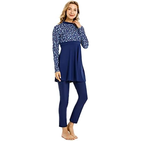 TaissBocco Women's Modest Swimwear Set Cover