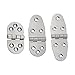 Rounded Stainless Steel Hinges Industrial Electrical Heavy-Duty Vehicle Machinery Parts Hinges 1Pcs(79.5mmX40mm)