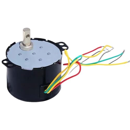 Moteur synchrone à aimant permanent AC 220V 6W moteur réducteur 2.5 rpm
