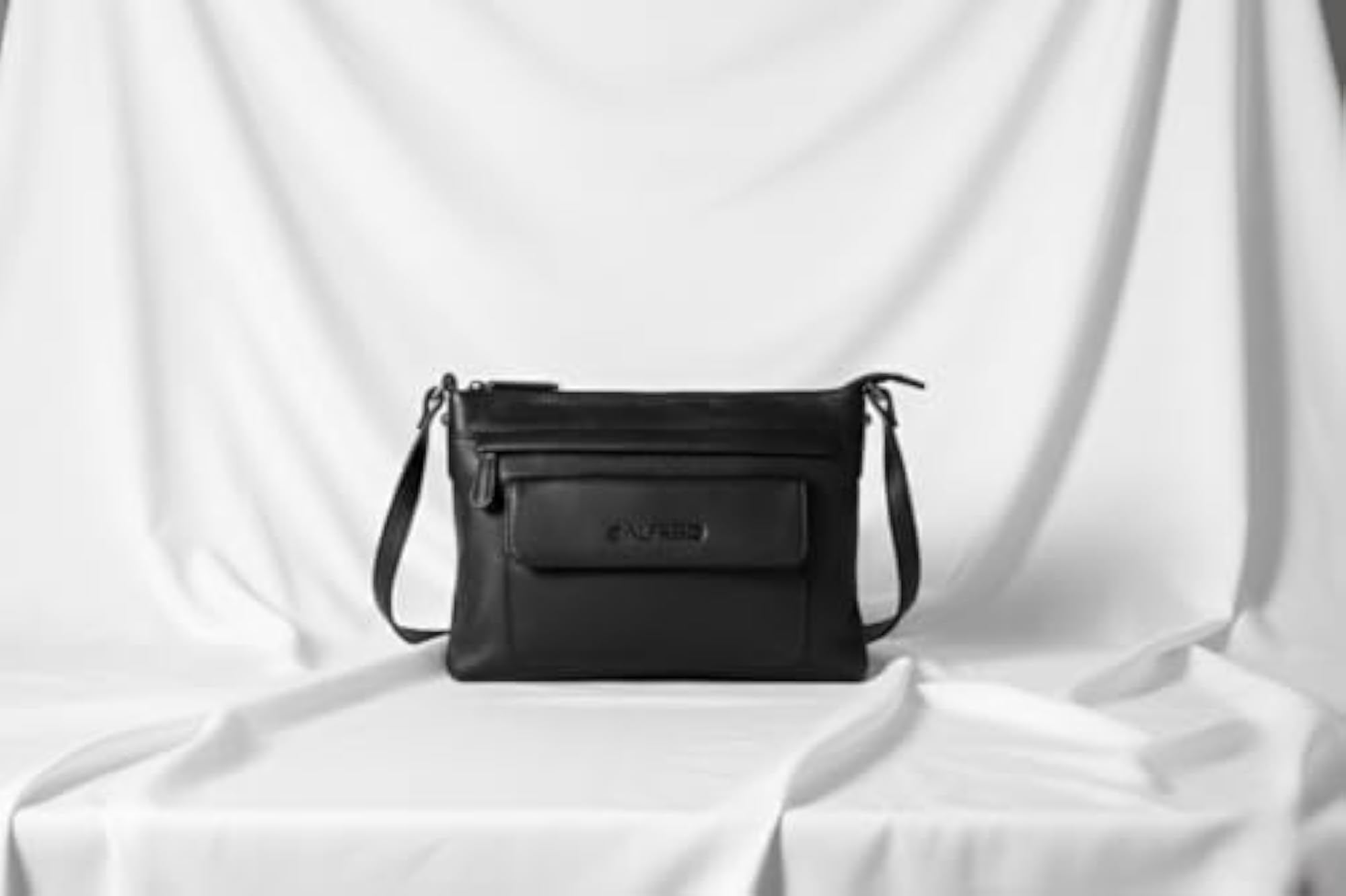 Women's Genuine Leather Sling Bag, Casual College & Office Bag