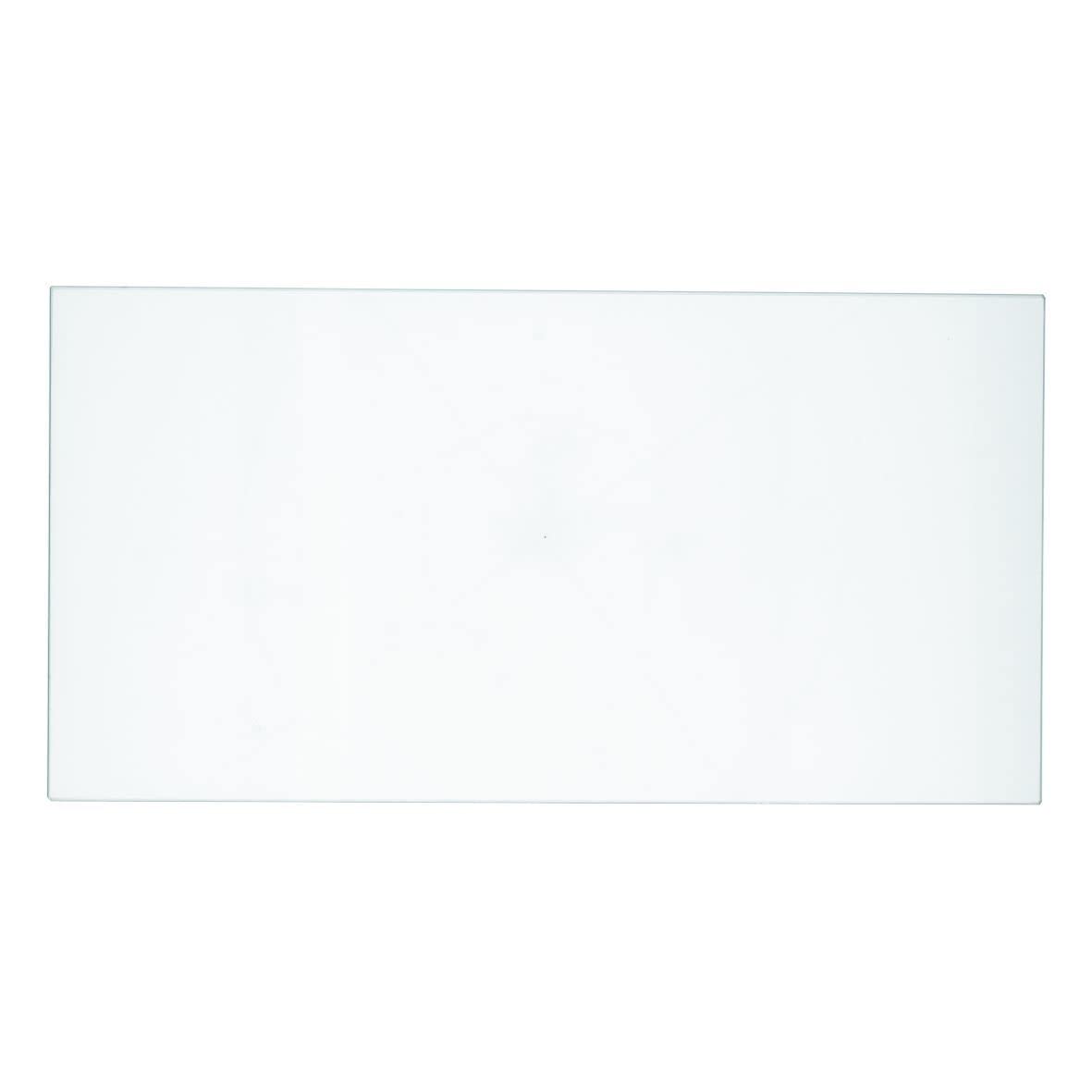Glasplatte Abdeckplatte Glasabdeckung Glasscheibe Liebherr 7271680 Einlageboden Einlegeboden Innenraumablage Scheibe Glasboden Boden Platte 410x210mm Gefrierschrank