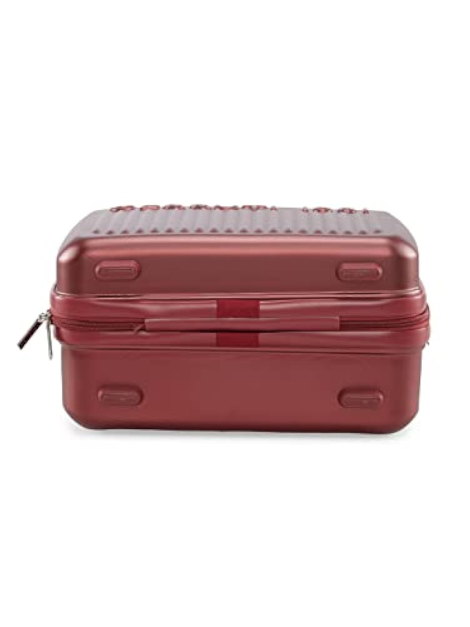 Chic Voyager Range Burgundy Hard Beauty Case