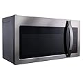 RecPro RV Microwave Over The Range 30" Convection Oven | Stainless Steel | 120V AC | 900W | Camper Microwave | Direct Replacement for Greystone and High Pointe