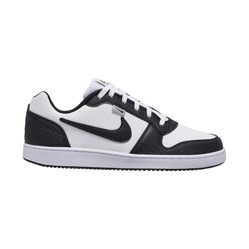Nike Nike Men's Ebernon Low PremBasketball Shoes, White White Black Wolf Grey 102, 11 UK