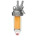 Diesel Generator Filter, Fuel Water Separator, ABS Replacement Fuel Oil Filter, Durable, Diesel Inline Pipe Filter For Diesel Generator Engine 186FA 178FA 186F 5KW