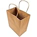 Juvale Kraft Gift Bags with Handles for Party Favors, Shopping, Retail (Medium, 24 Pack) - Brown Paper Bag With Handles Bulk