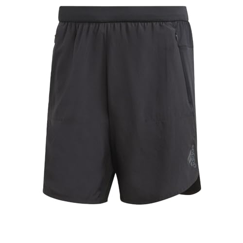 Short entraînement adidas homme XL noir 7 pouces matiere respirante anti transpiration