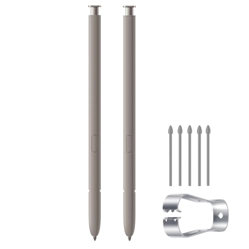 Stylos S Pen S24 Ultra gris clair avec embouts de rechange