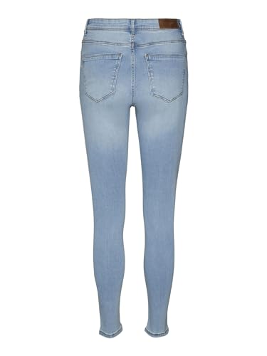 Image of VERO Moda Women High Rise Skinny Fit Light Fade Stretchable Jeans