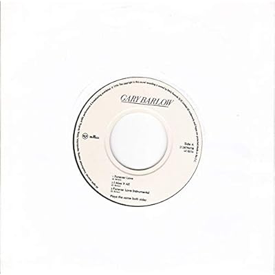 Gary Barlow (Take That) Forever Love Promo Only 6 track Jukebox 7" UK 45 7" sgl