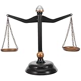 Polyvalence compacte : cette minuscule balance décorative, peu encombrante, est idéale comme balance de bureau et peut également servir de presse-papier, d’objet de décoration pour un bureau d’avocat ou de décoration rustique