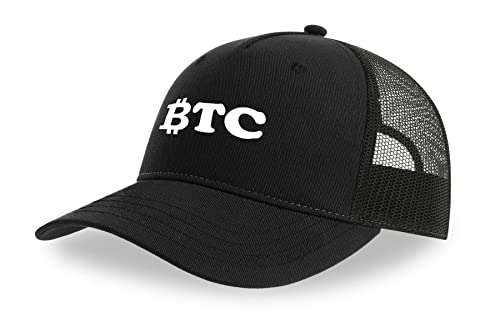 Casquette de camionneur BTC Bitcoin pour vos sorties estivales et voyages
