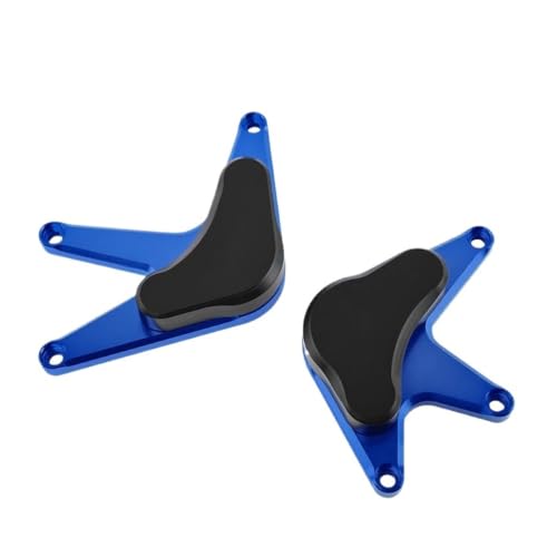 Patins de protection moteur CNC bleu pour moto CBR1000RR 2008-2011