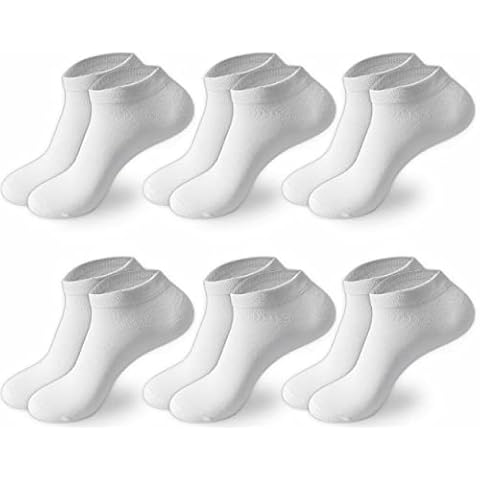 DIVABONNA 6 Pares Calcetines Tobilleros Cover