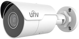 Uniview 5MP Bullet HD Mini Camera, 2.8mm Prime Lens, HD, EasyStar, IR, Network Security Camera (IPC2125SR5-ADF28KM-G)
